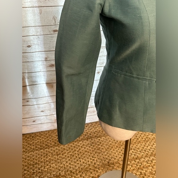 Talbots linen single-breasted blazer - Picture 5 of 10